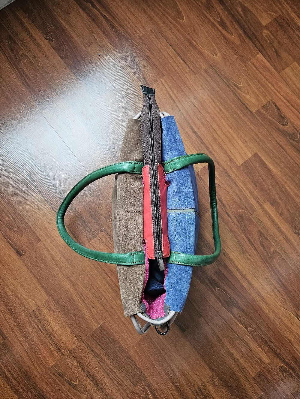 Soruka Color Block Tote - Picture 4 of 16